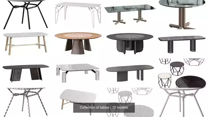 Collection of tables 