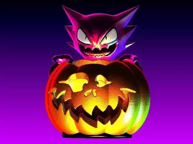 HAUNTER POKEMON PHANTOM HALLOWEEN CANDY FANTASMA 3D print model