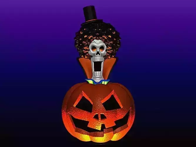 BROOK ONE PIECE HALLOWEEN PUMPKIN