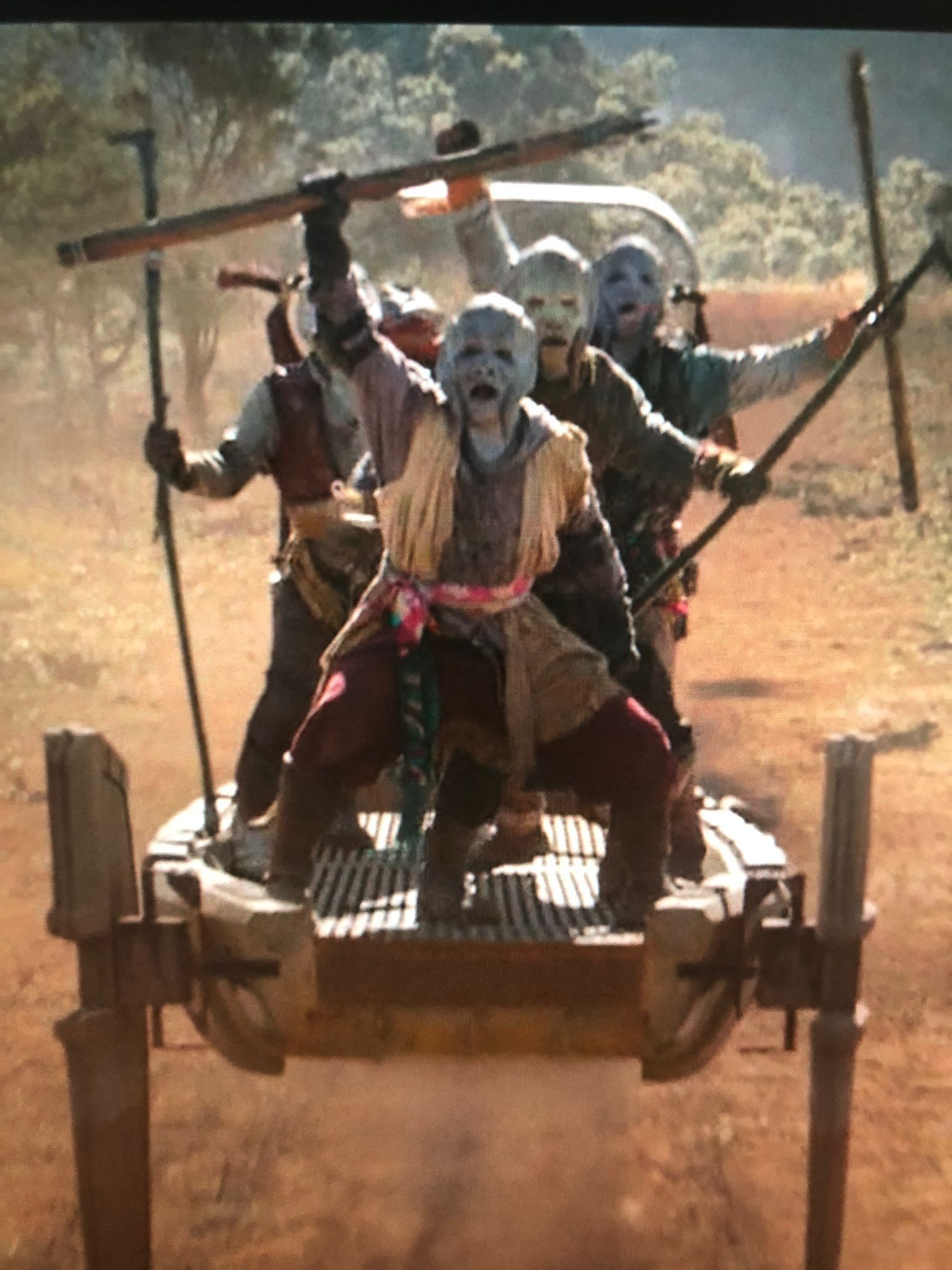 Articulated shydopp speeder and soldiers 3D print model_1