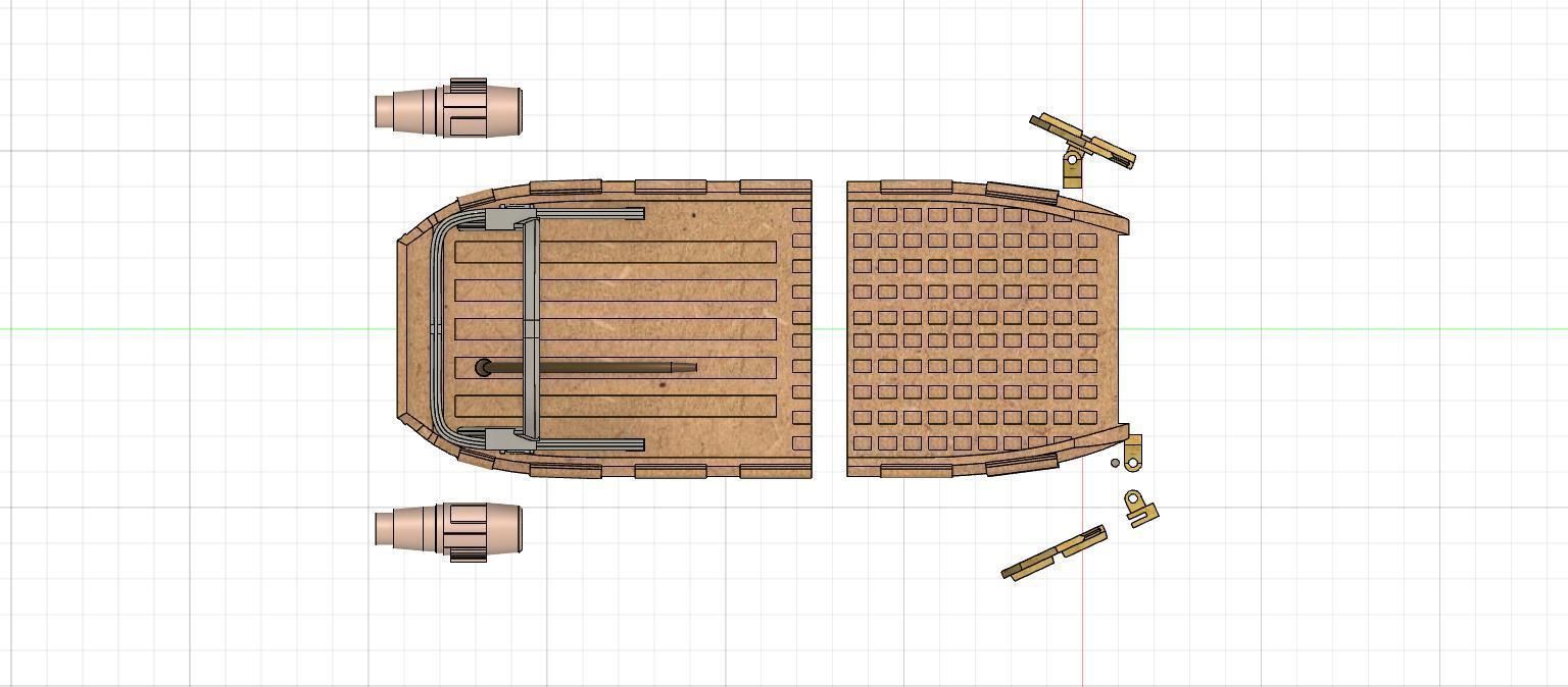 Articulated shydopp speeder and soldiers 3D print model_11