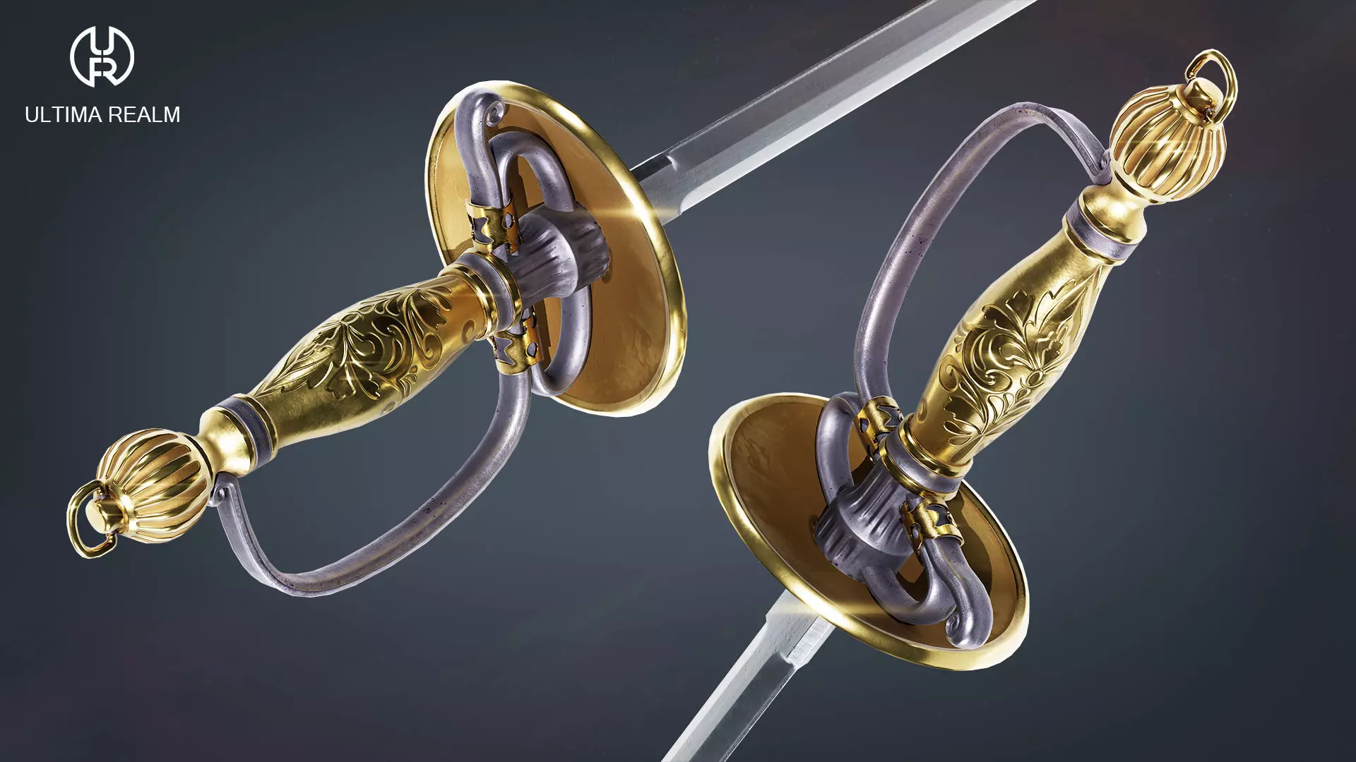 Fantasy Skewer Low-poly 3D model_0