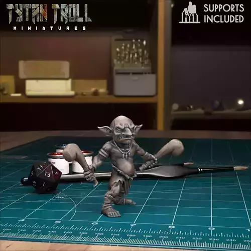 Jungle Goblin 08  - Pre-Supported