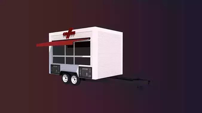kiosk on wheels