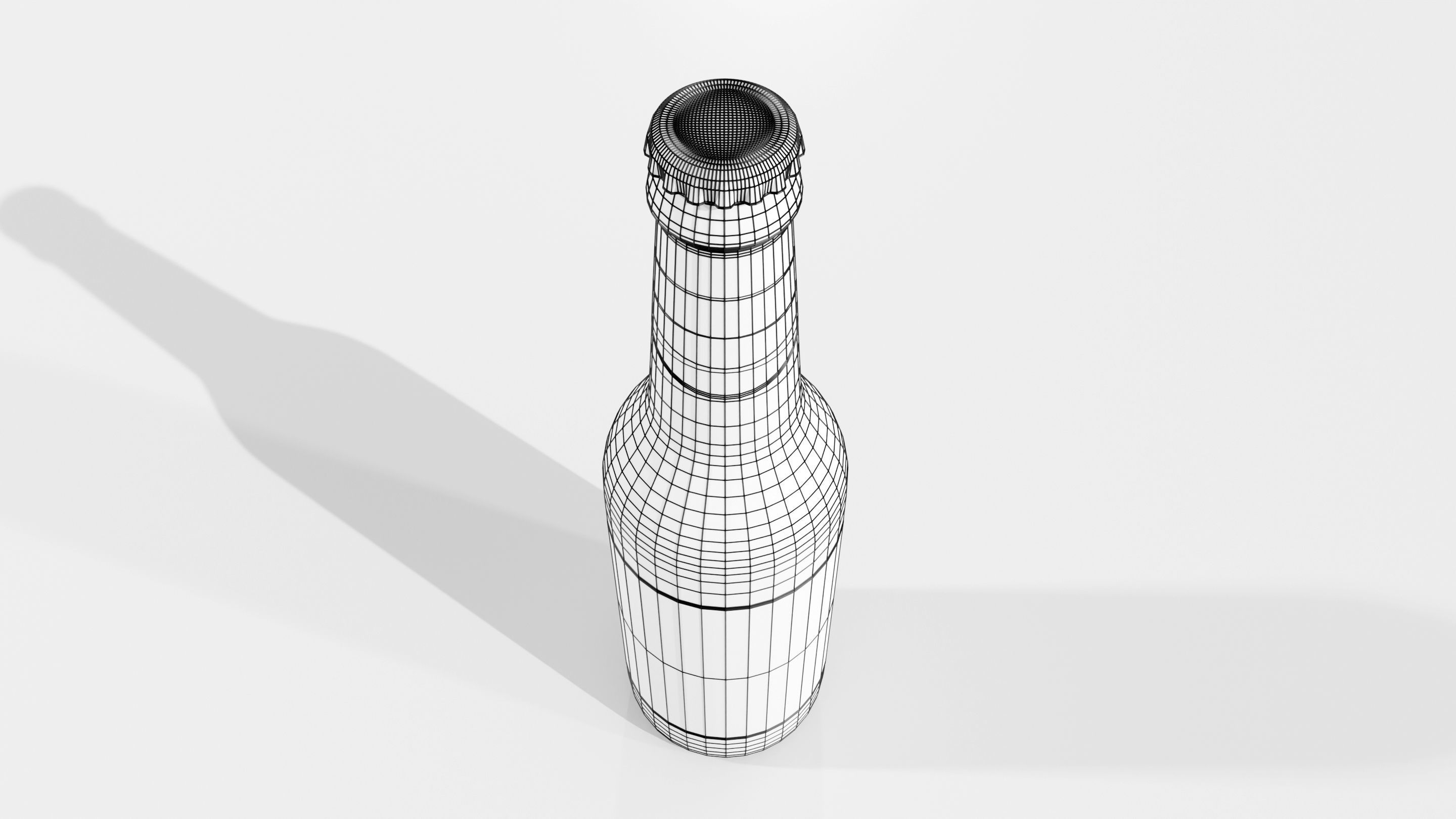 Generic Beer Bottle 3D model_20