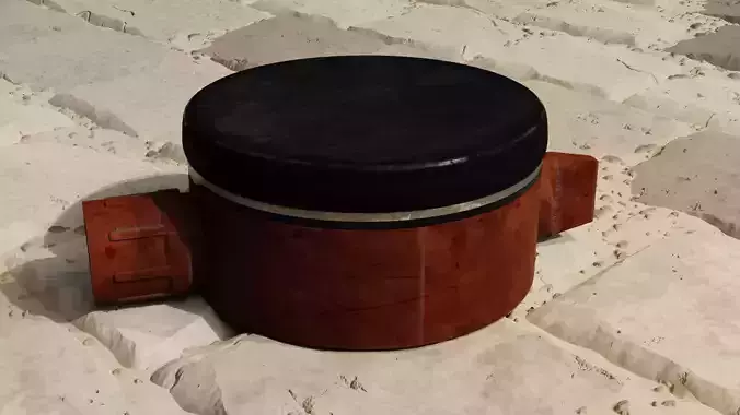 PMN-1 Anti-personnel landmine 3D model