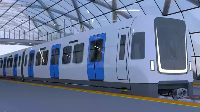 Stockholm metro station