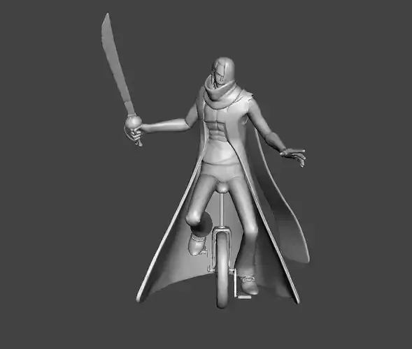 Cabaji the Acrobat 3D Model