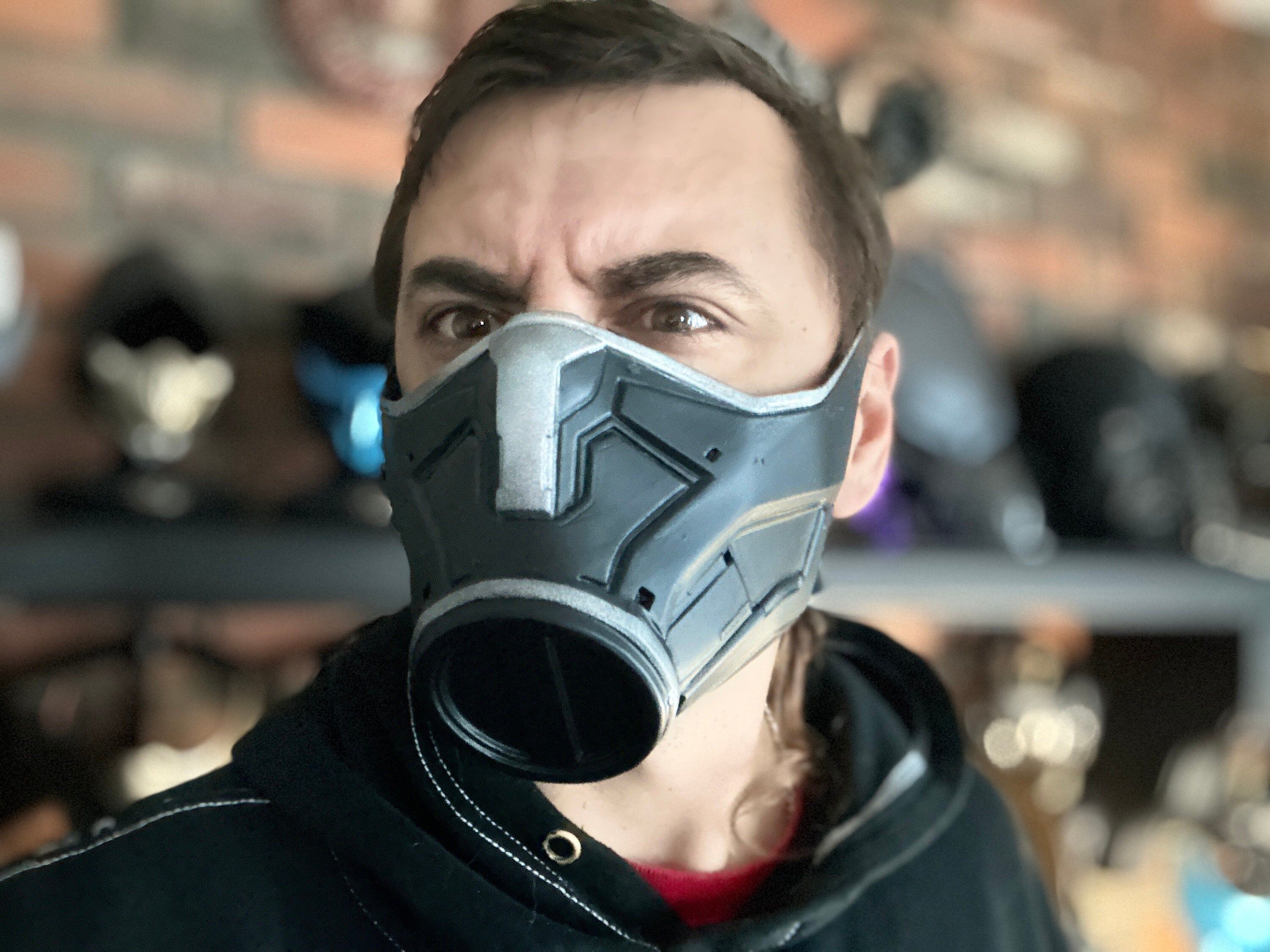 Smoke mask from MK1 - Undercover 3D print model_1