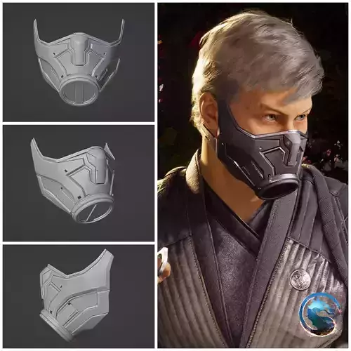 Smoke mask from MK1 - Undercover 3D print model