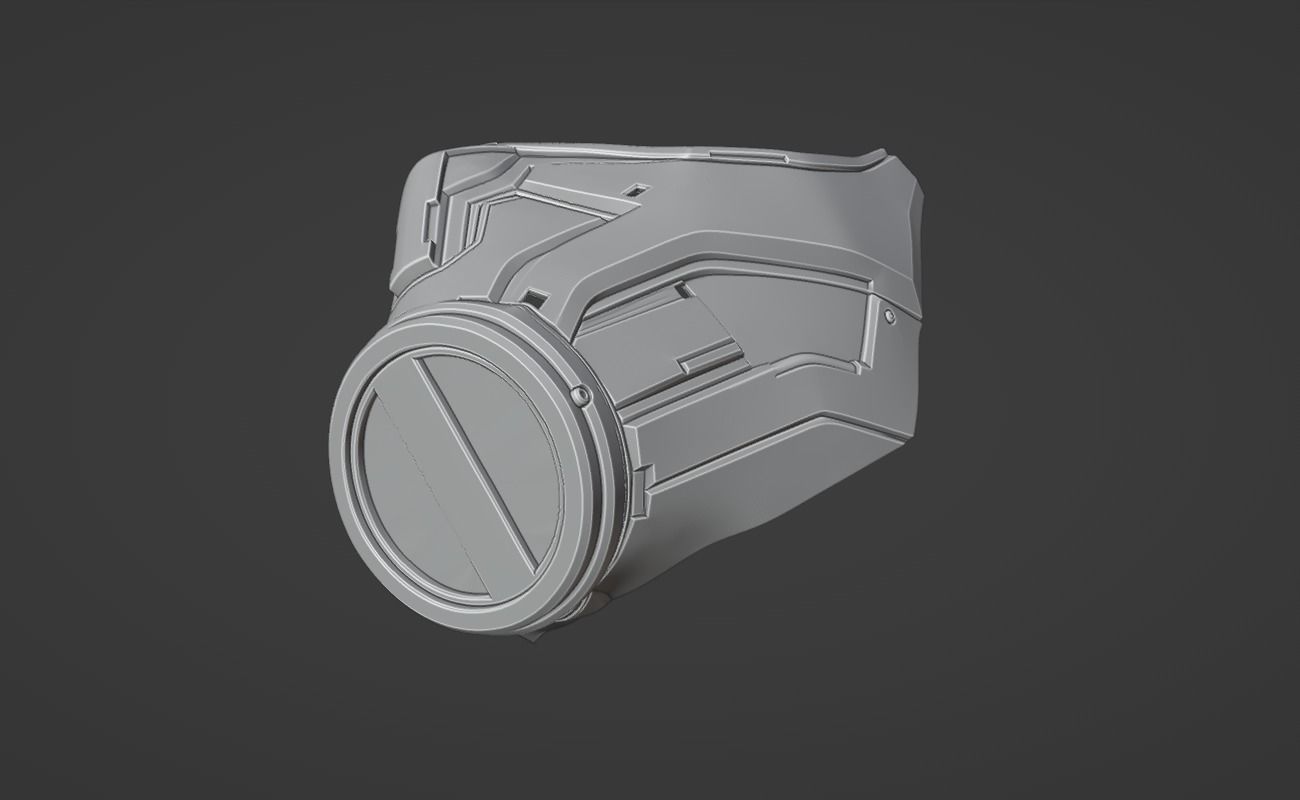Smoke mask from MK1 - Undercover 3D print model_15