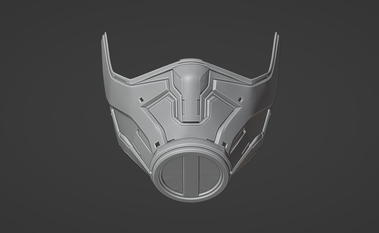 Smoke mask from MK1 - Undercover 3D print model_7