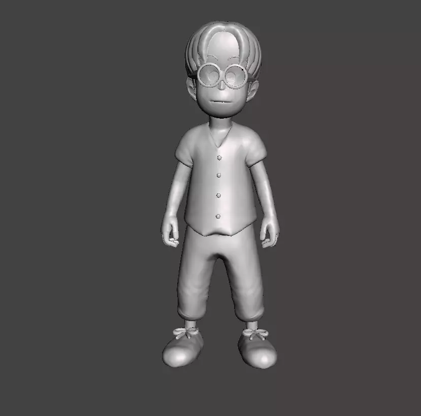 Koby kid 3D Model 3D print model_0