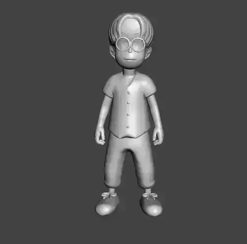 Koby kid 3D Model