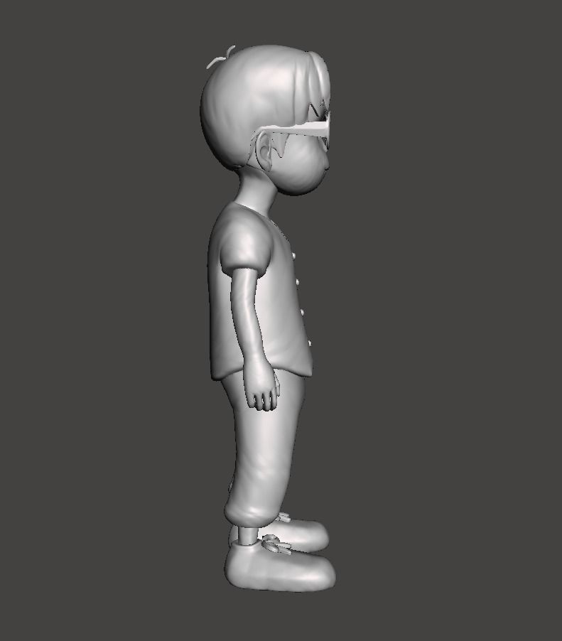 Koby kid 3D Model 3D print model_1