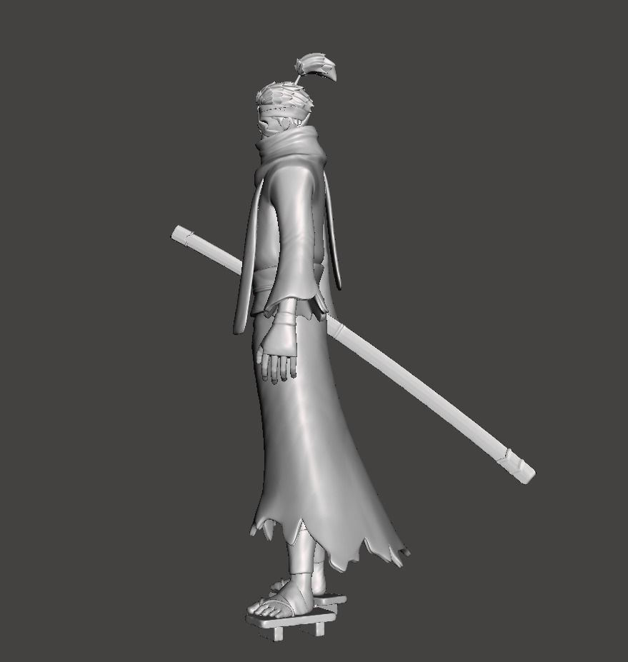 Shimotsuki Ryuma 3D Model 3D print model_1