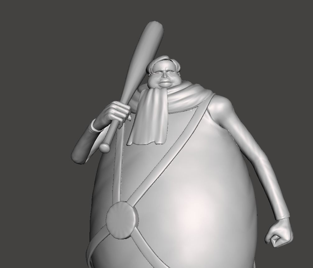 Mr 4 Babe Baroque Works 3D Model 3D print model_1