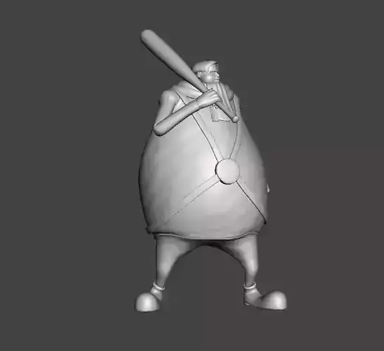 Mr 4 Babe Baroque Works 3D Model