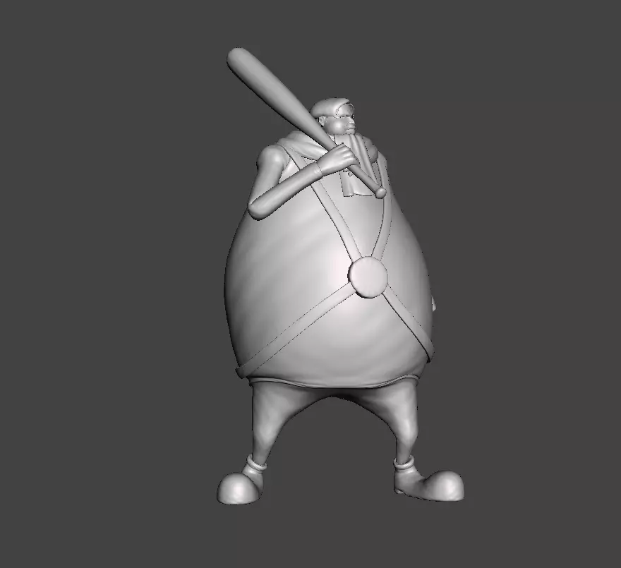 Mr 4 Babe Baroque Works 3D Model 3D print model_0