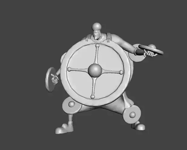 Pearl the Iron Wall 3D Model