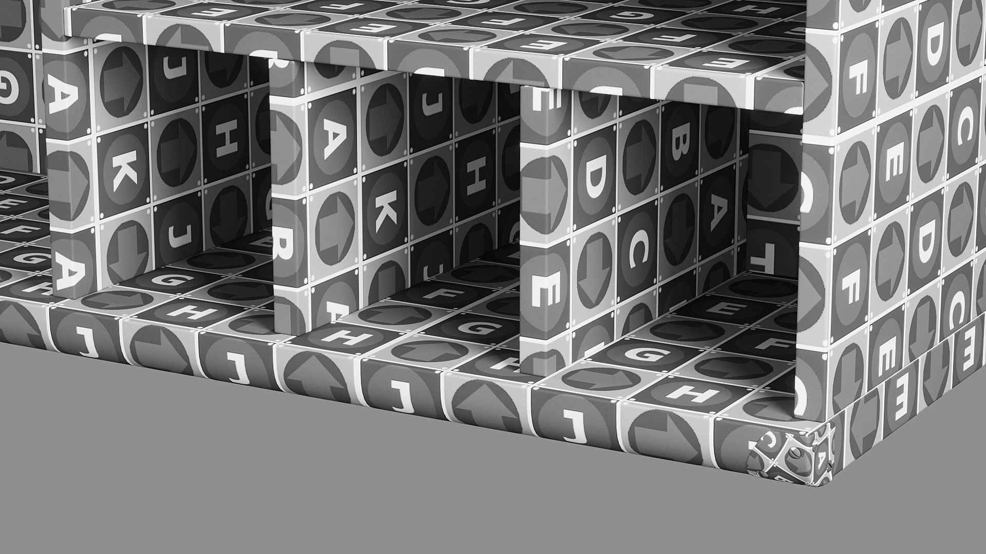 Indiana Bookshelf 3D model_12