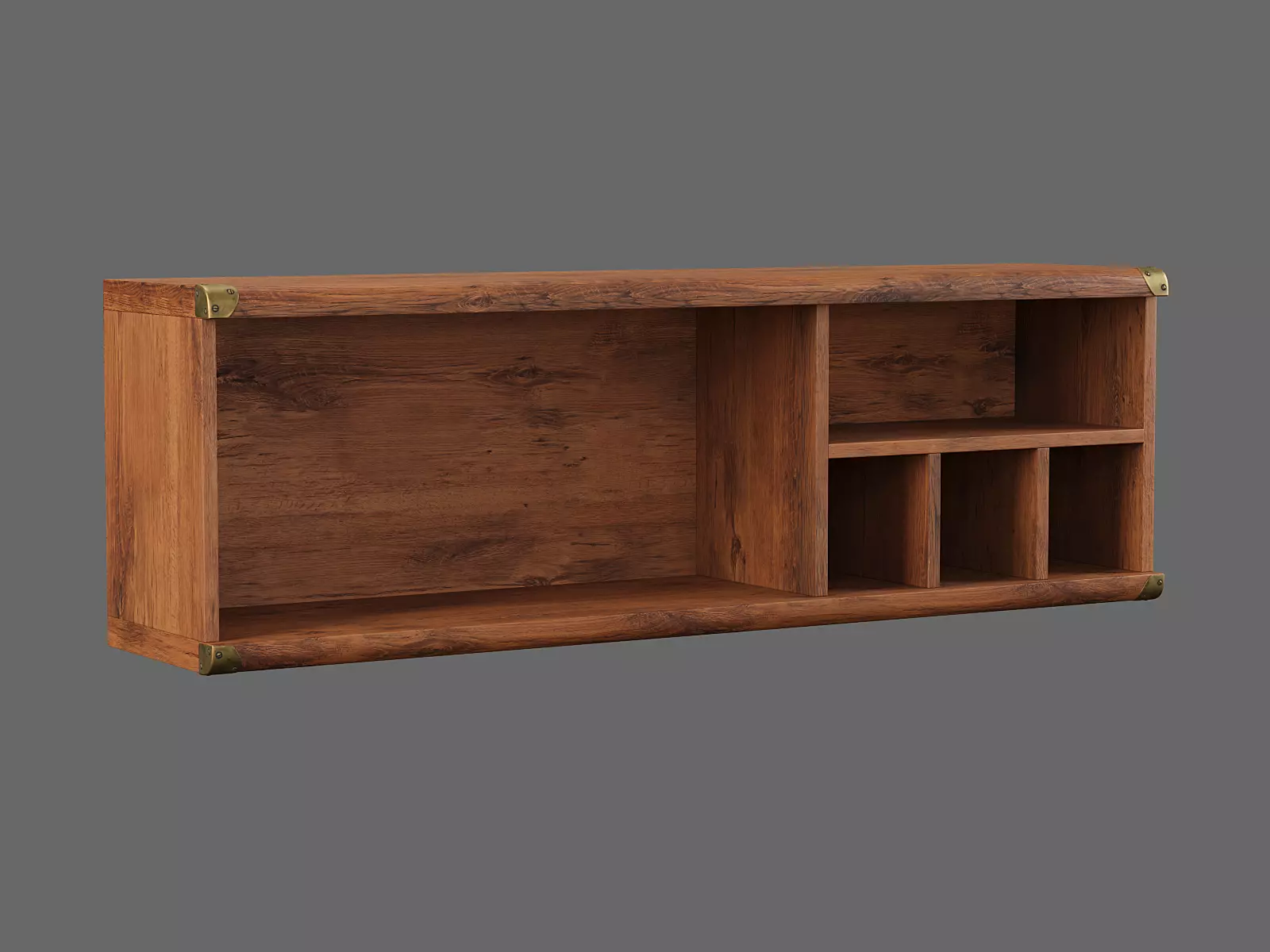Indiana Bookshelf 3D model_0