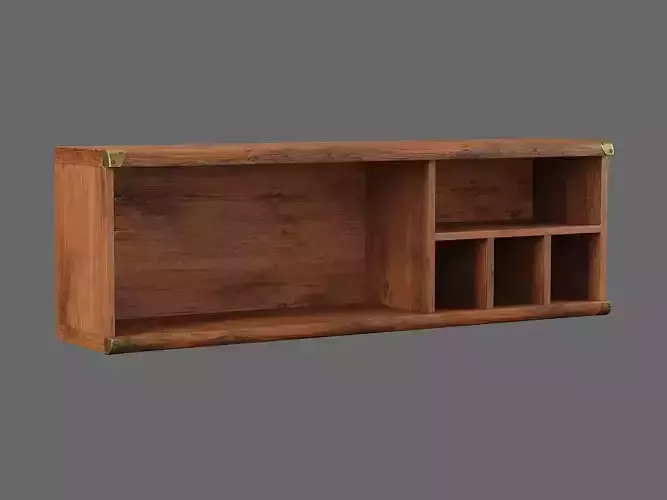 Indiana Bookshelf 3D model
