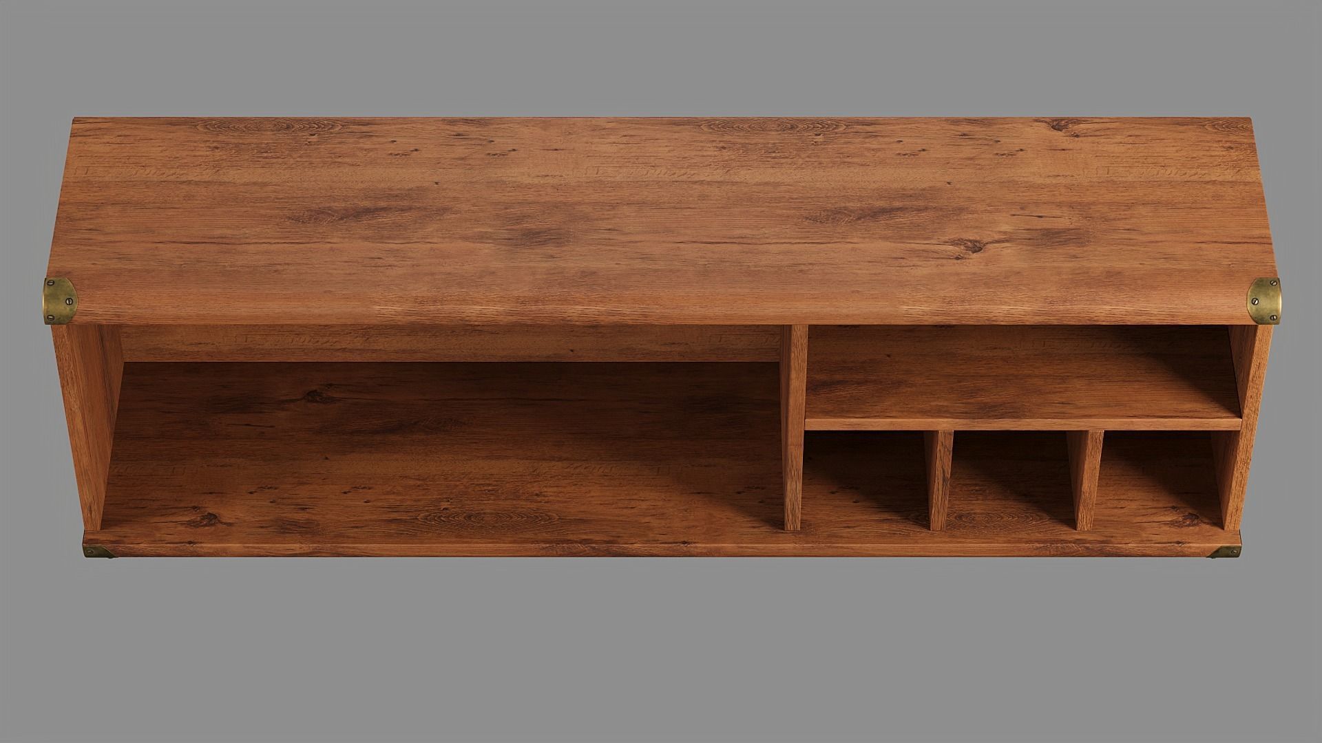 Indiana Bookshelf 3D model_6