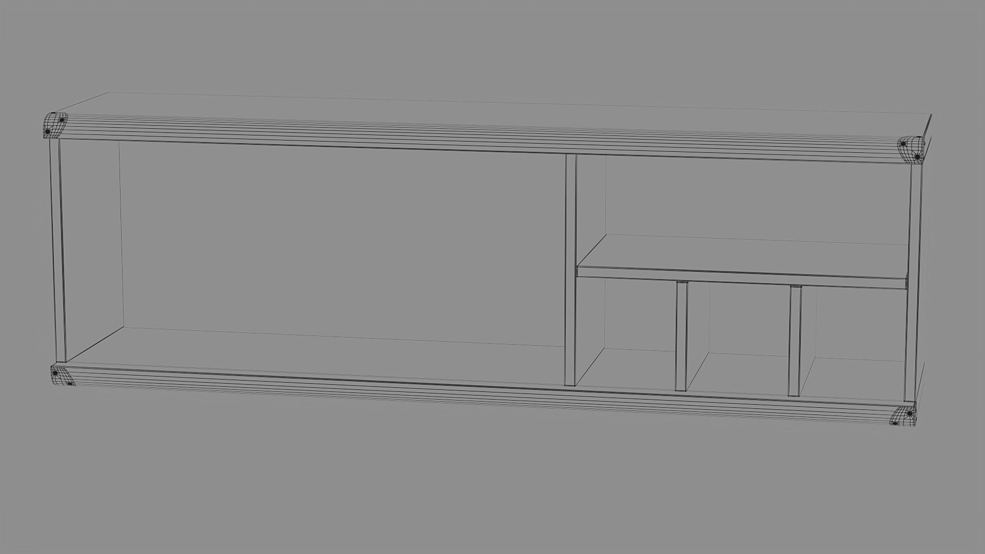 Indiana Bookshelf 3D model_10