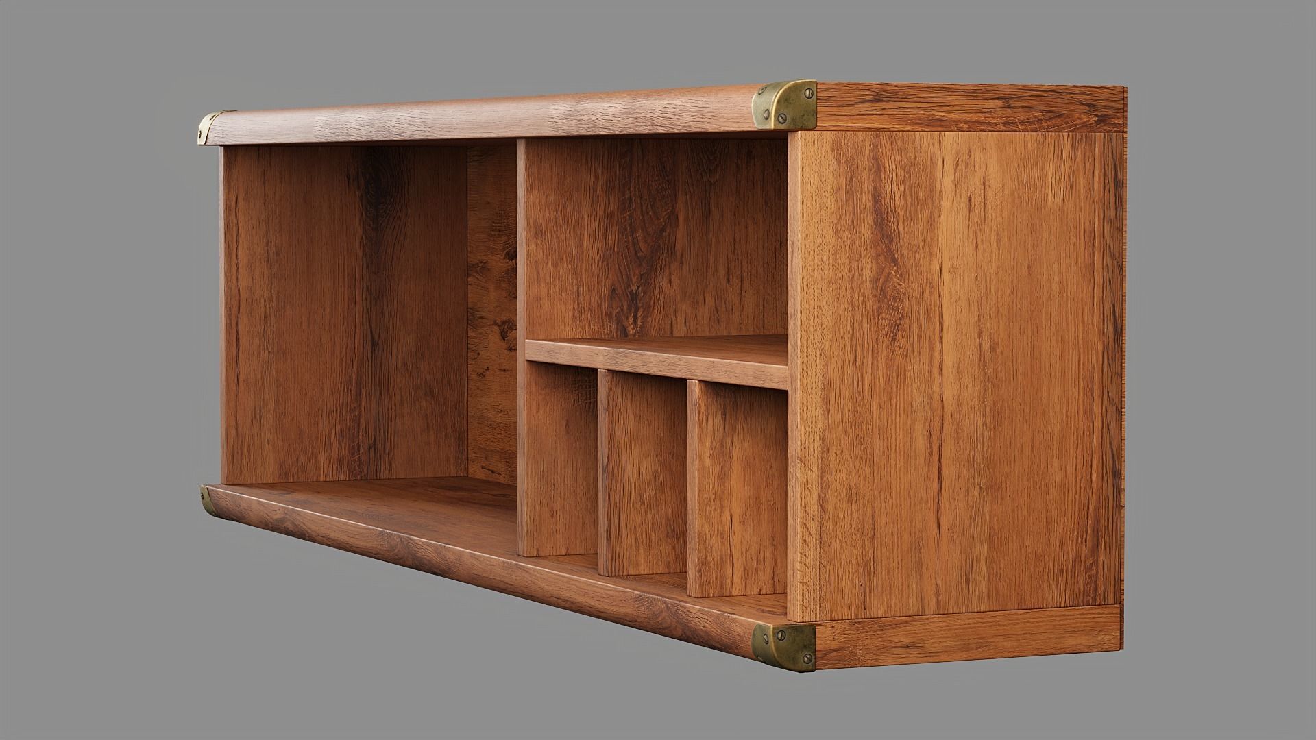 Indiana Bookshelf 3D model_2