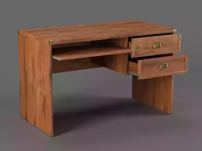 Indiana Desk 01 3D model