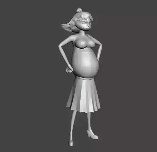 Chocolat Fake Nami 3D Model 3D print model