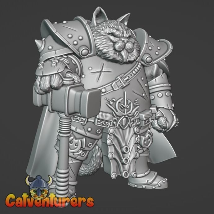 Lord Grimalkin and Vossar Doompelt pack 3D print model_10