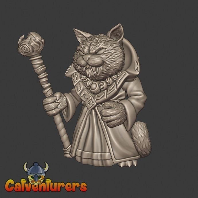 Lord Grimalkin and Vossar Doompelt pack 3D print model_7