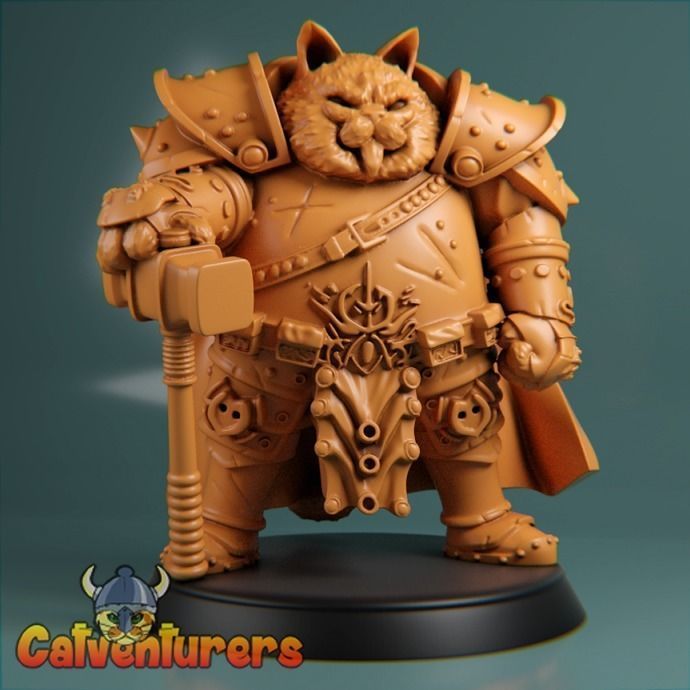 Lord Grimalkin and Vossar Doompelt pack 3D print model_4