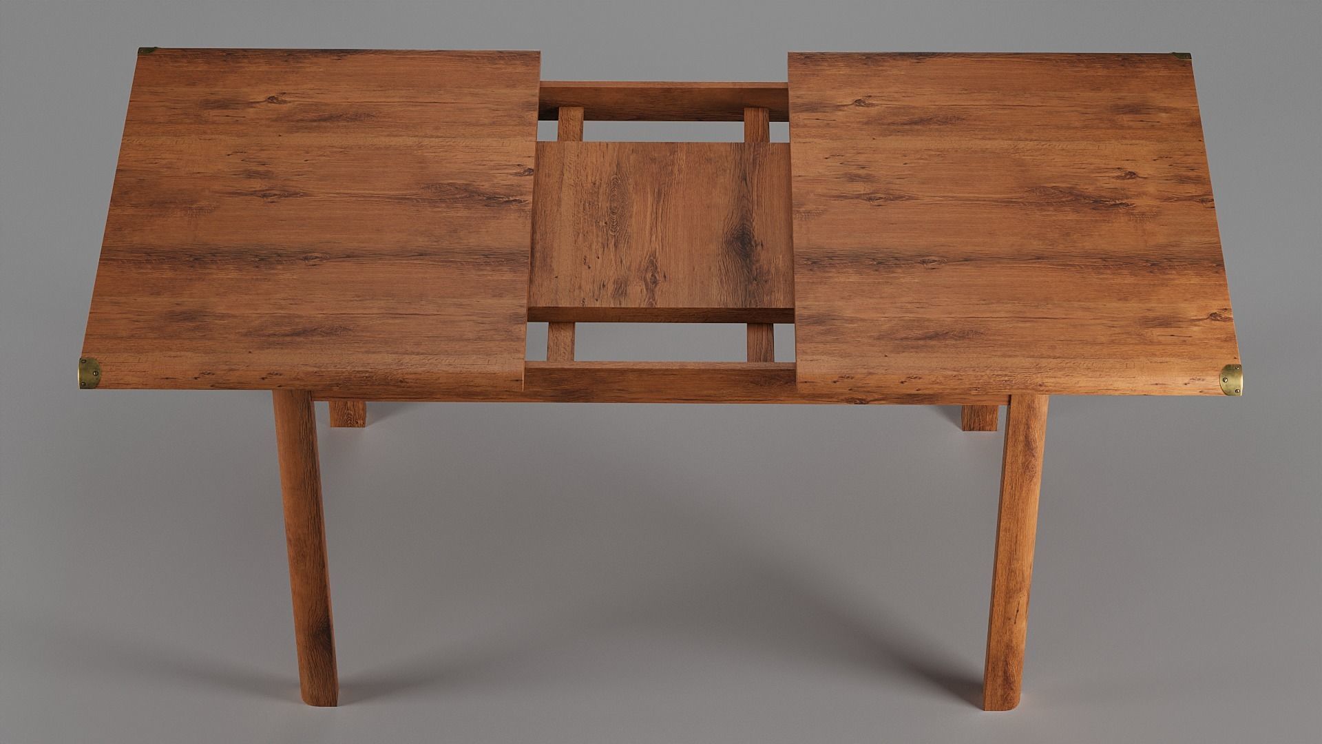 Indiana Dining Table 3D model_7