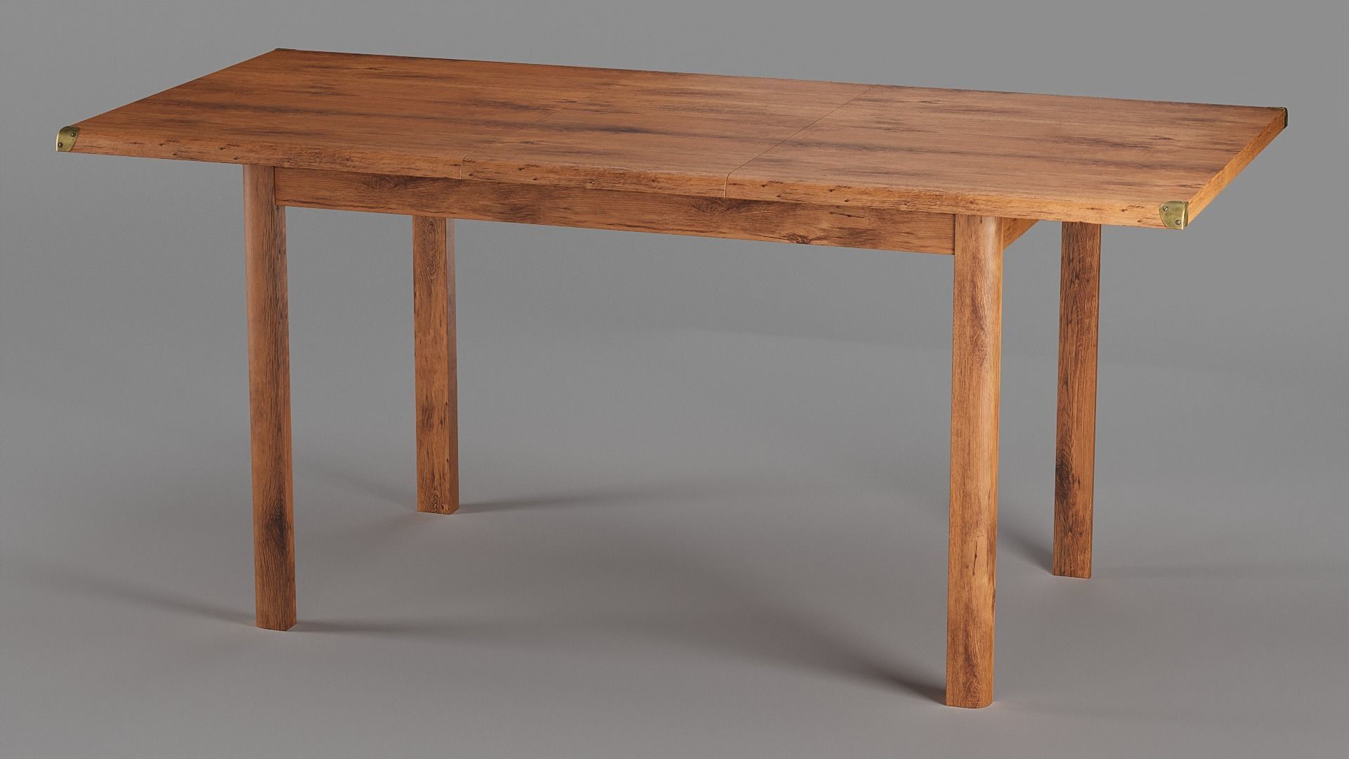 Indiana Dining Table 3D model_9
