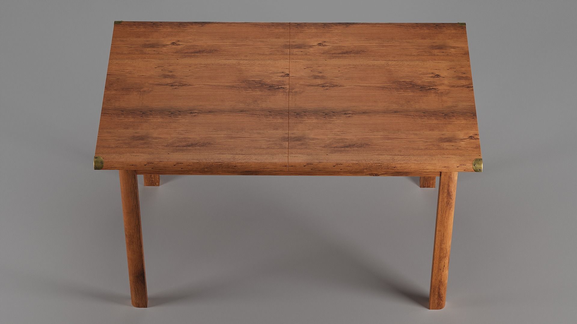 Indiana Dining Table 3D model_6