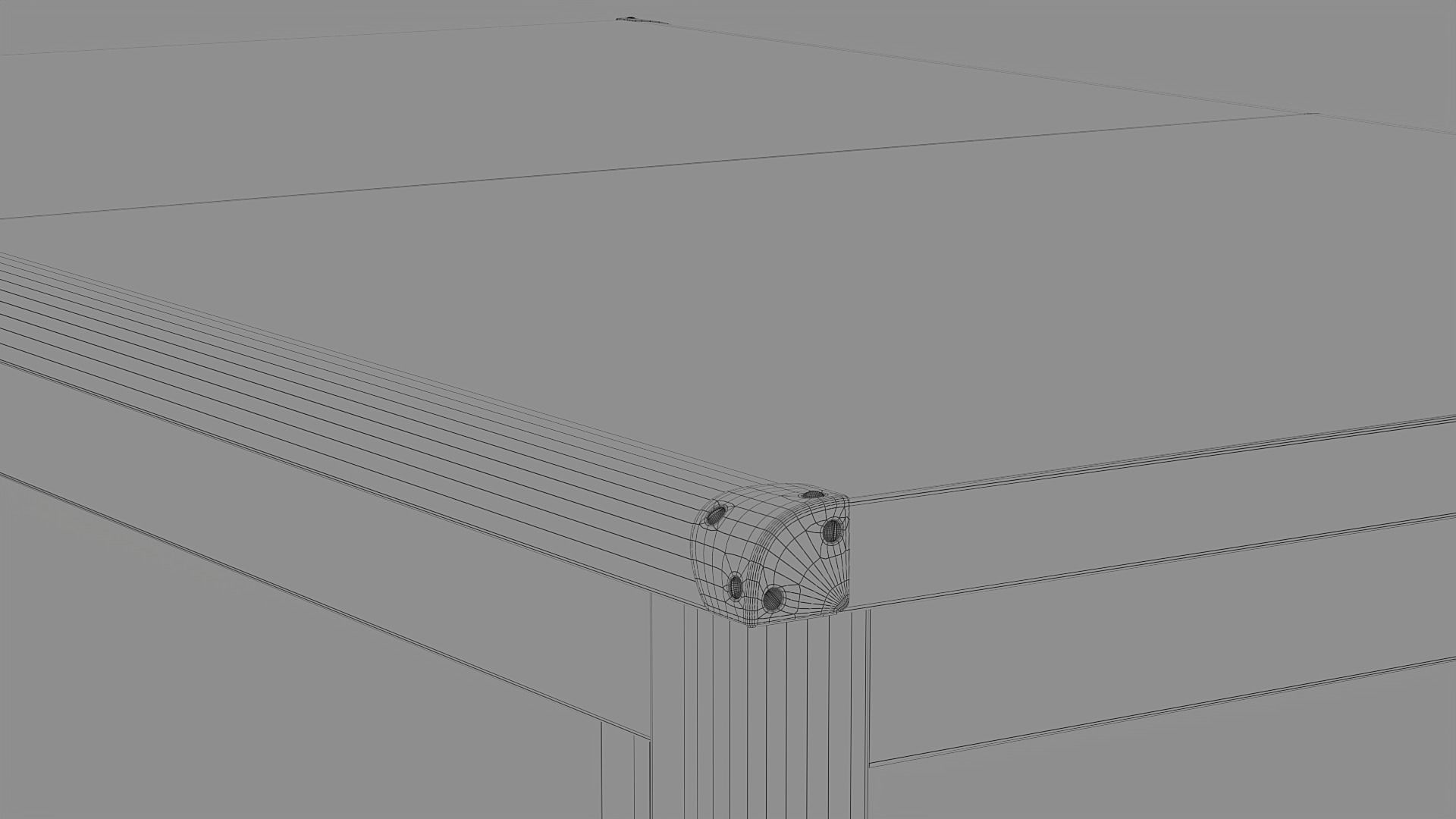 Indiana Dining Table 3D model_15