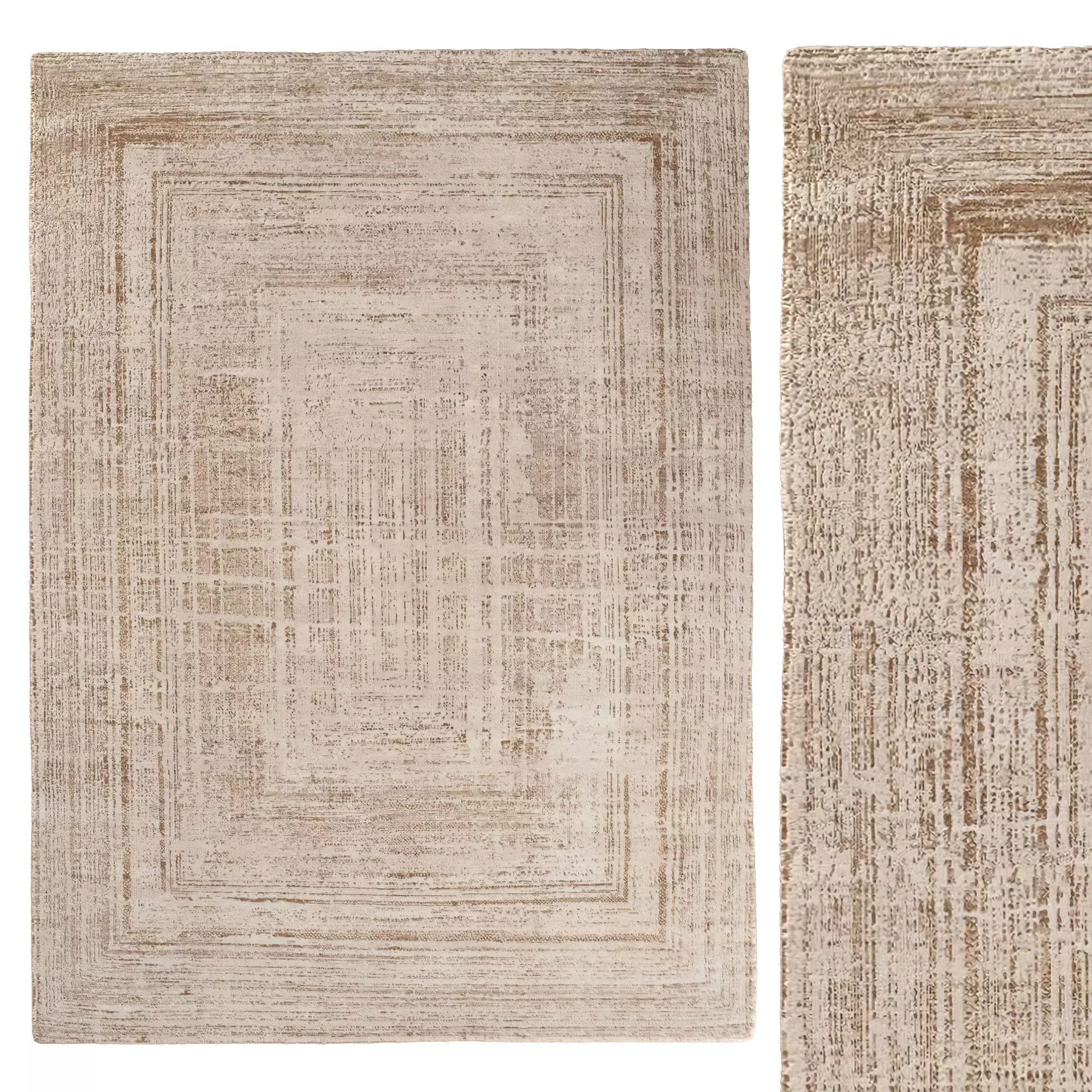 KARIZ WOOL RUG 3D model_0