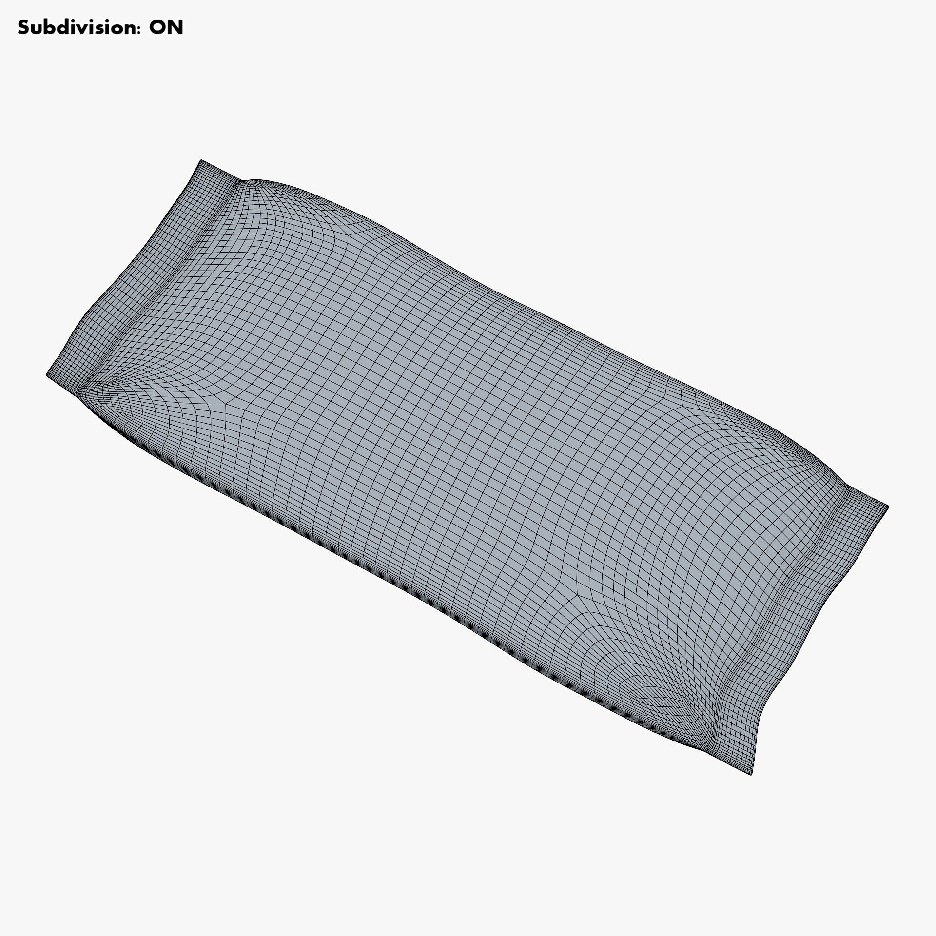 Baguette Sandwich Packaging Simple M 1 3D model_16