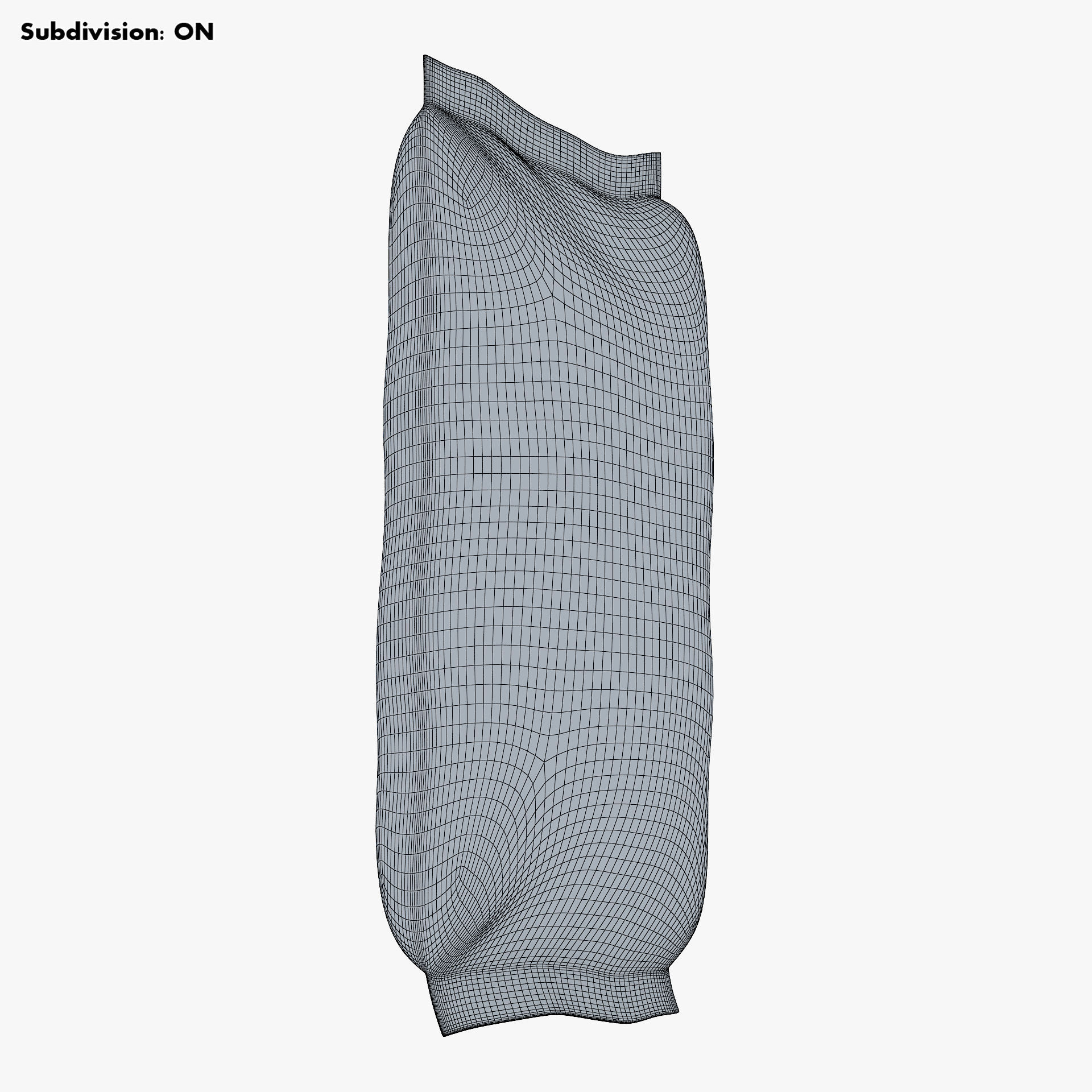 Baguette Sandwich Packaging Simple M 1 3D model_10