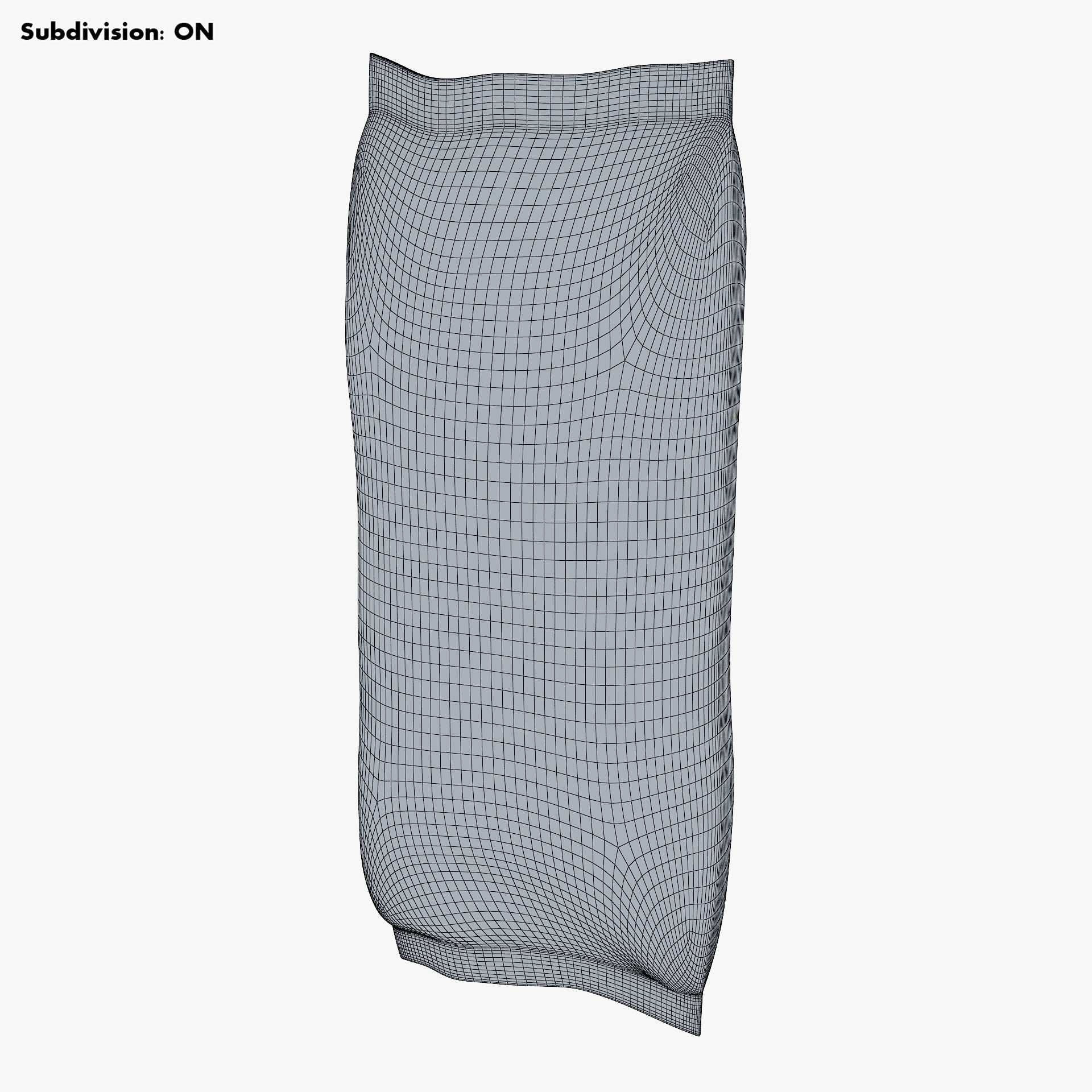 Baguette Sandwich Packaging Simple M 1 3D model_12