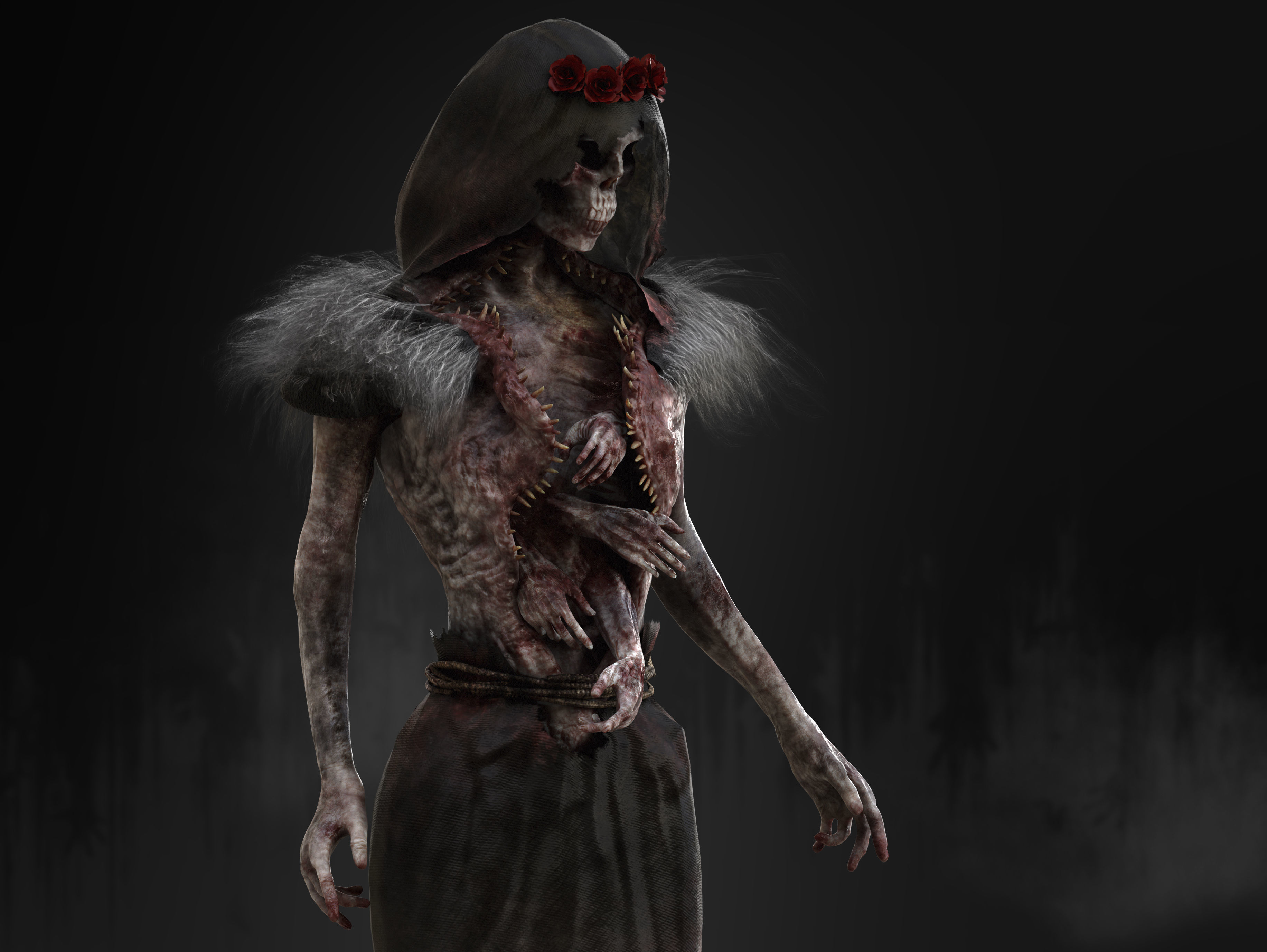 Reaper of Death Low-poly 3D model_7