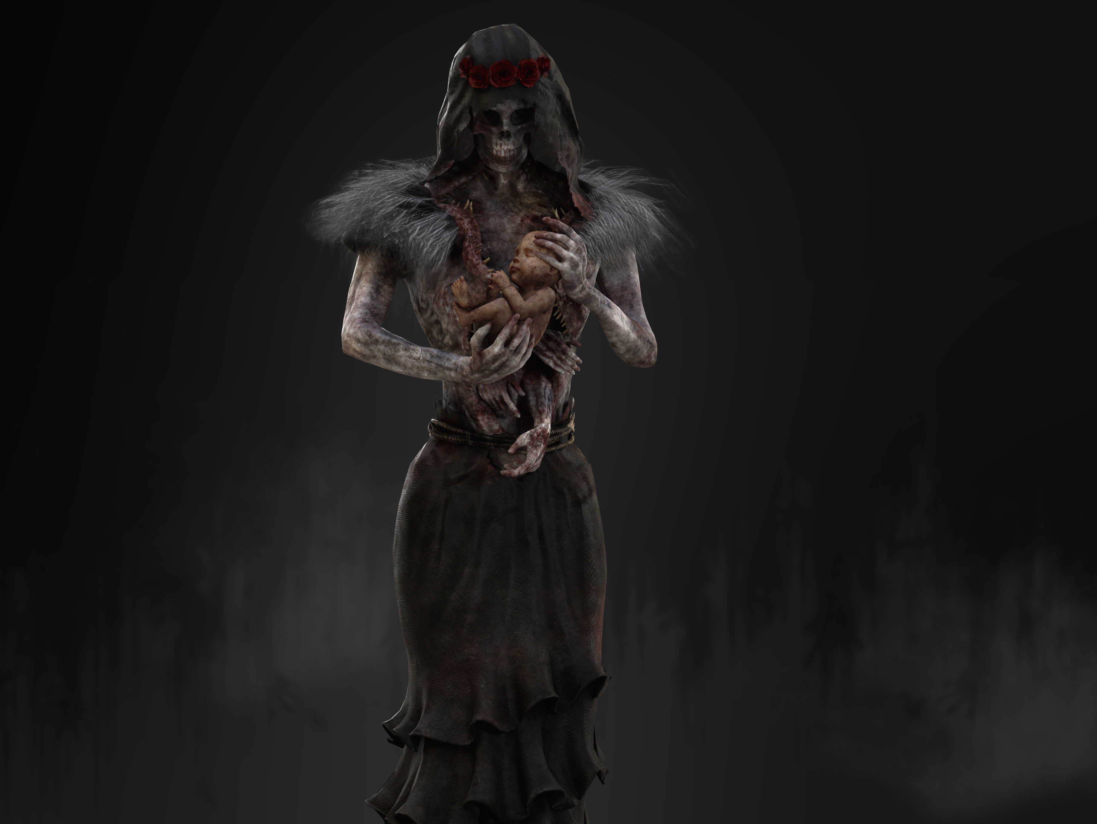 Reaper of Death Low-poly 3D model_10