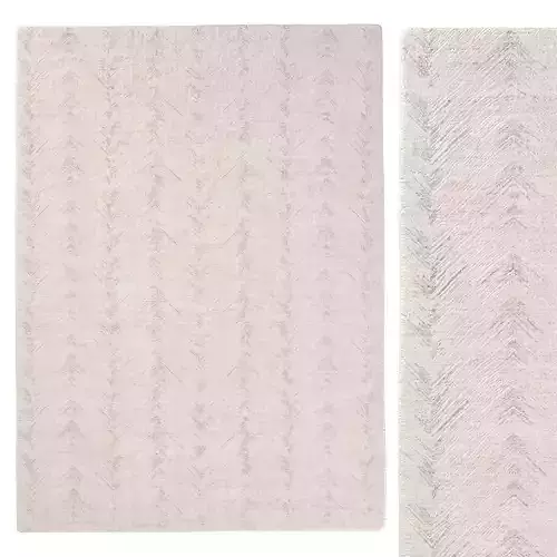 ALANI WOOL SILK RUG 3D model