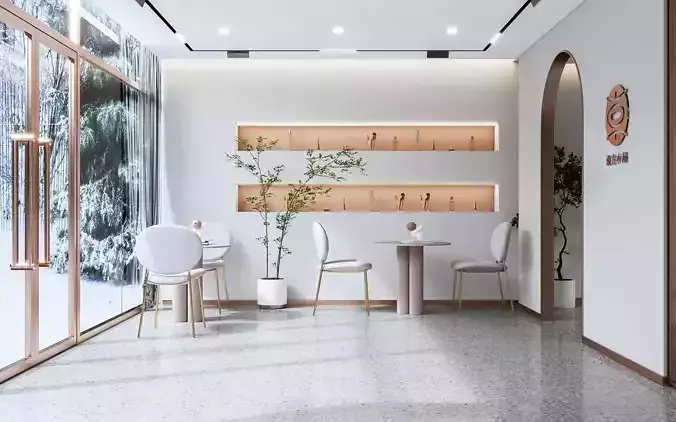 Shop Modern SPA Beauty 3D model