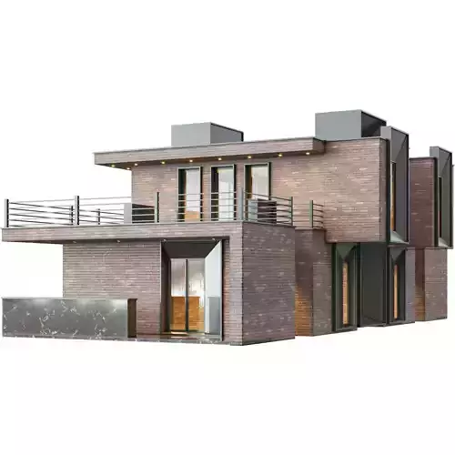 Modern Brick Villa VOL03