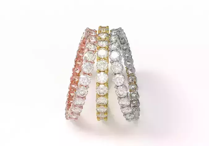 Wedding ring sideboard - Ring with diamond 1