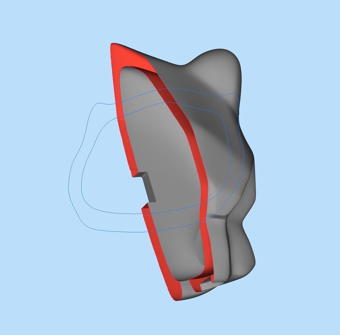 Panther Cufflinks 3D print model_11